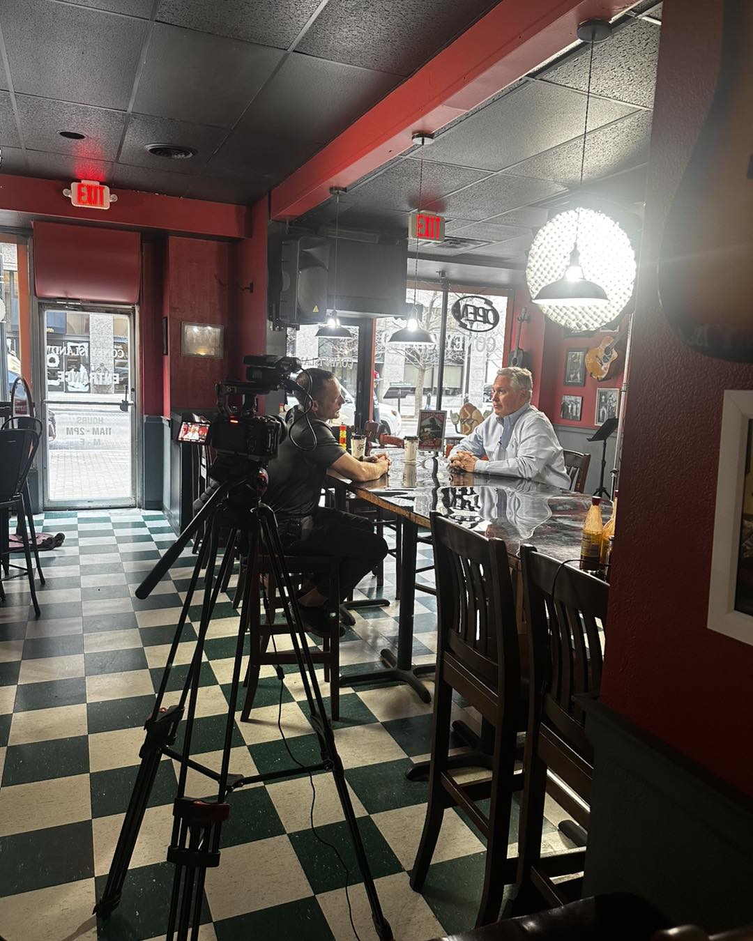 Behind the scenes content production by Blue Couch Studio